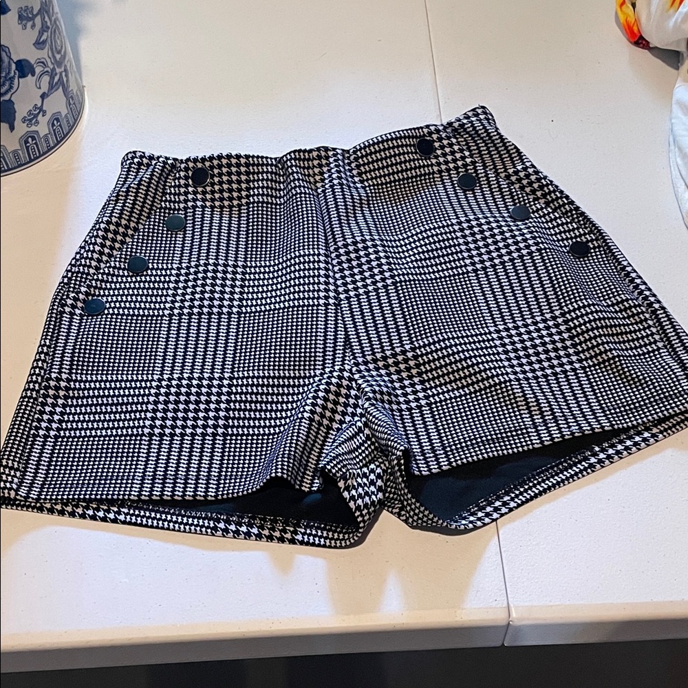 Free Haven High Waist Plaid Women's Shorts